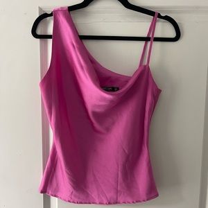Nasty Gal satin tank